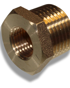 Reducing bush 1/2" x 1/4" no. 241 brs